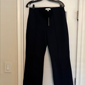 NWT.  Banana Republic Navy Crop Ponte Pants